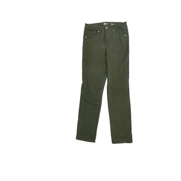 Style & Co Straight Leg Women's size 4 Green Denim Jeans - Picture 1 of 5